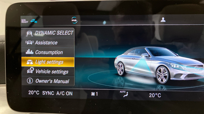 Mercedes-Benz C-Class C200 AMG Line Premium 2dr 9G-Tronic Petrol Cabriolet